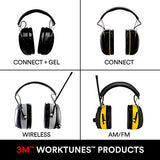 3 M 90543 - 4DC worktunes Connect audiencia visualización con tecnología Bluetooth, 1/Pack