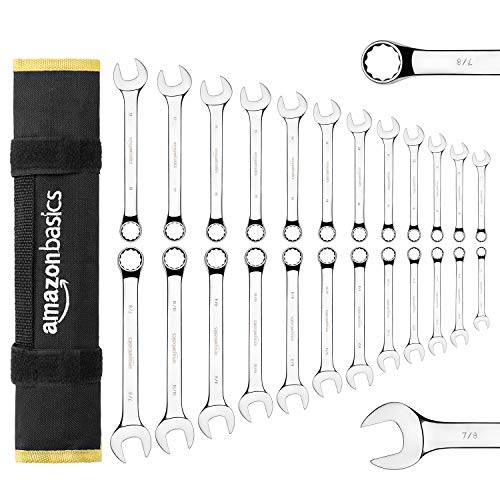 AmazonBasics, Juego de llaves, 24 piezas