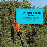 BLACK+DECKER LPHT120B Bare Max Lithium Ion Pole Hedge Trimmer, 20-Volt