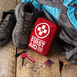 Kit de primeros auxilios profesional de 200 piezas para el hogar, el coche o el trabajo: Suministros médicos de emergencia para camping, caza, senderismo al aire libre y supervivencia
