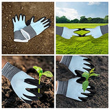 Guantes de jardín de verano para niños, guantes de jardín con revestimiento de látex, sensación de hielo y diseño de panal, 3 pares, XXS