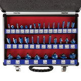 Stalwart 75-ST6041 Router Bit Set, 35 Piece Kit