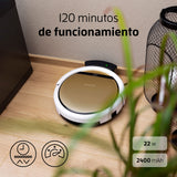 ZACO Robot aspirador y fregasuelos V5x con WiFi, Alexa, Google, App, Aspiradora y fregadora 2en1 para suelos duros, madera, parquet y alfombras, Robots aspiradores para perros y pelos de mascotas