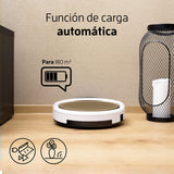 ZACO Robot aspirador y fregasuelos V5x con WiFi, Alexa, Google, App, Aspiradora y fregadora 2en1 para suelos duros, madera, parquet y alfombras, Robots aspiradores para perros y pelos de mascotas