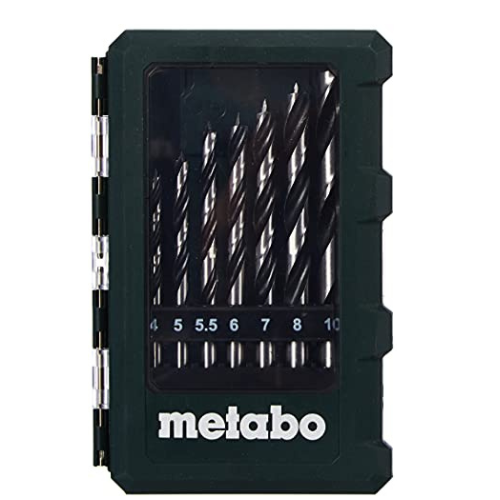 Metabo 626705000 - Juego de 8 brocas para madera