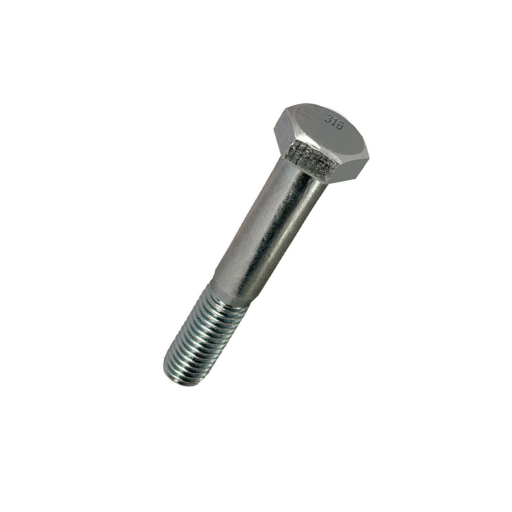 Tornillo Cabeza Hexagonal Con Vastago  Inoxidable  (316)  1/2