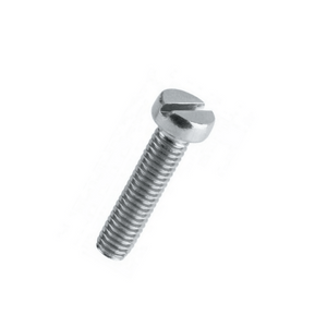 Tornillo Métrico Cabeza Queso Ranurado Galvanizado  M8  X 30