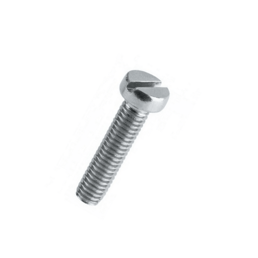 Tornillo Métrico Cabeza Queso Ranurado Galvanizado  M6 X 20