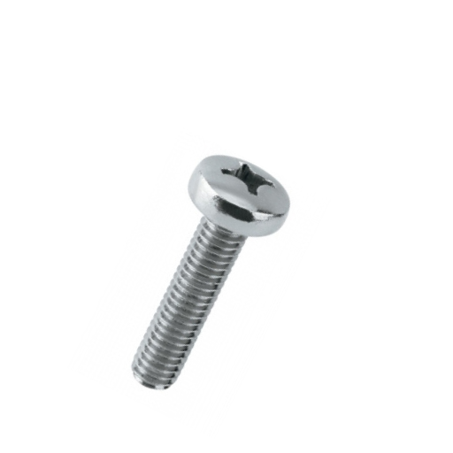 Tornillo Métrico Cabeza Fijadora Galvanizado M5  X 8