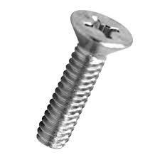 TORNILLO CABEZA PLANA ACERO INOX. PHILLIPS (304) ESTÁNDAR 5-40